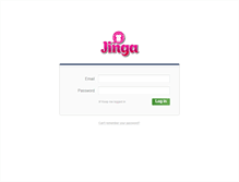 Tablet Screenshot of jingamail.com